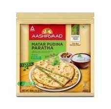 AASHIRVAAD MATAR PUDINA PARATHA