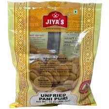 JIYAS UNFRIED PANI PURI