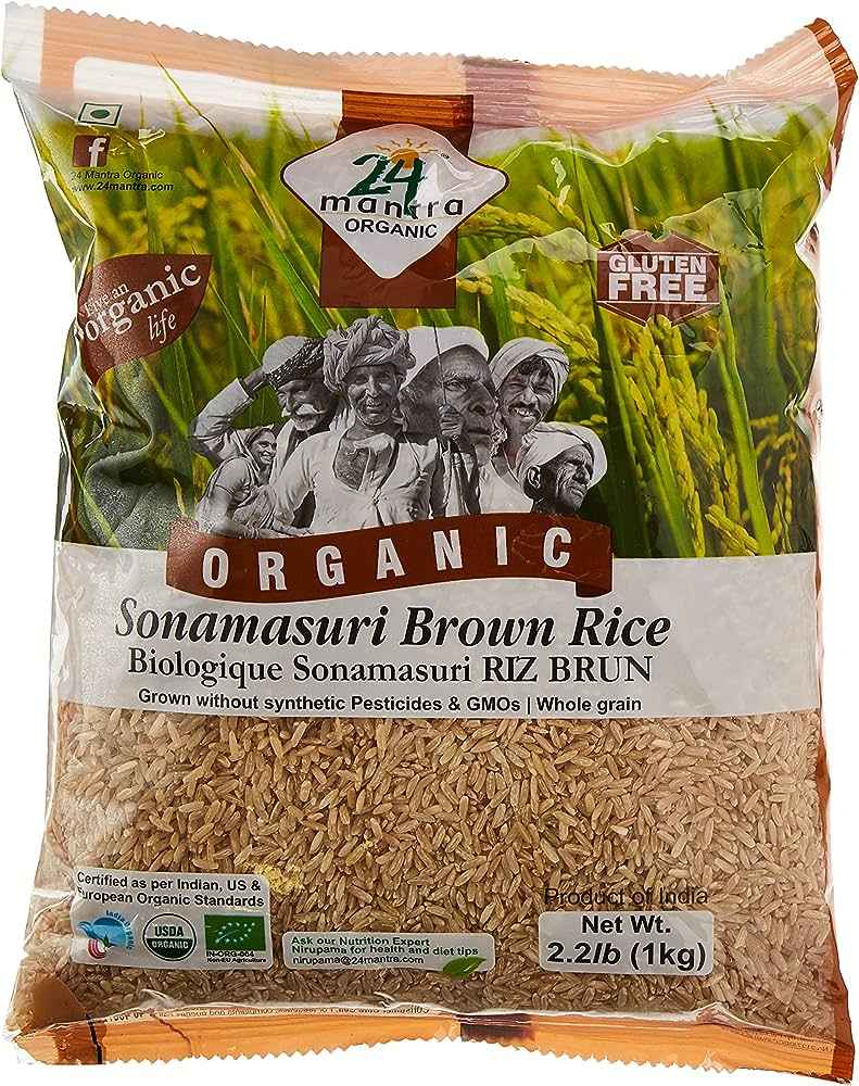 24 MANTRA SONAMASOORI BROWN RICE