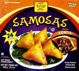 Deep Lentil Samosa