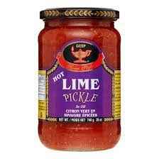 DEEP HOT LIME PICKLE