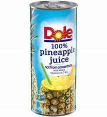 DOLE PINEAPPLE JUICE 