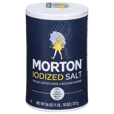 MORTON IODIZED SALT