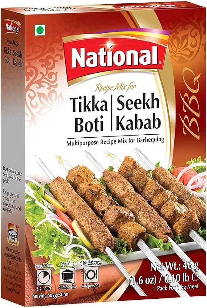 NATL TIKKA BOTI / SEEKH KABAB