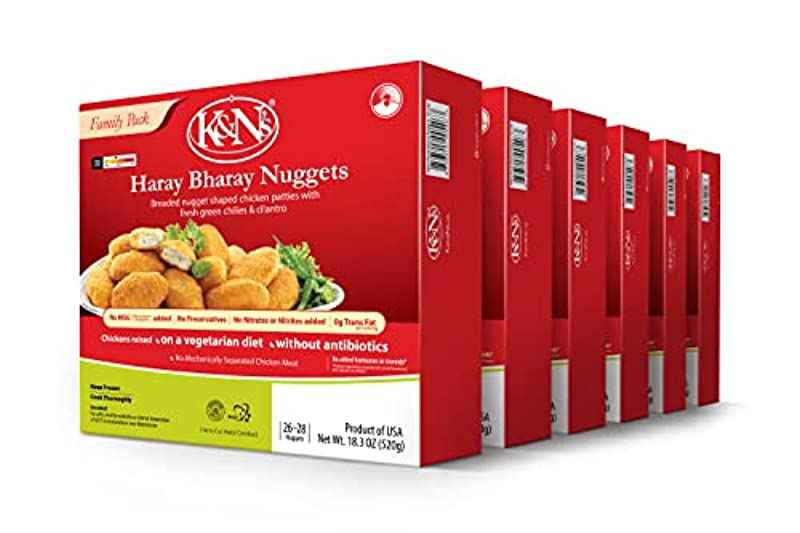 Chicken Haray Bharay Nuggets