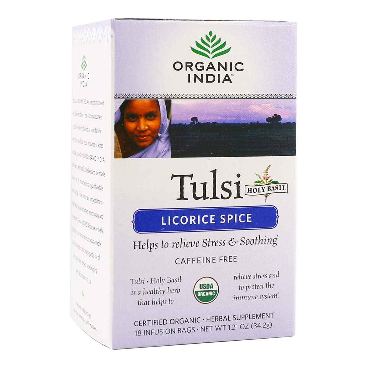 Organic India Tulsi Licorice Spice Tea