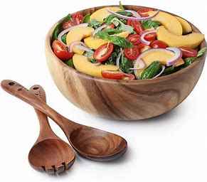 MEDIUM WOODEN BOWL