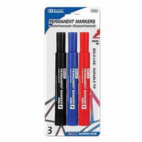 Markers 3 Permanent