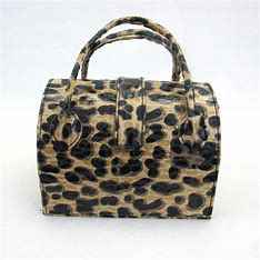 Cheetah Print Jewelry Gift Bag
