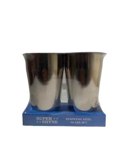 SUP S SS GLASS SET 2PC 1504