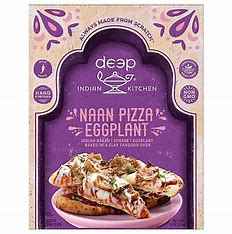 DEEP NAAN PIZZA EGGPLANT 