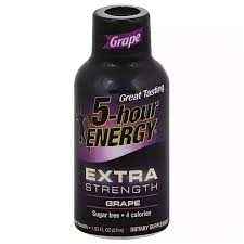 5 Hour Energy Xtra Strength Grape