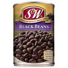 S & W Black Beans