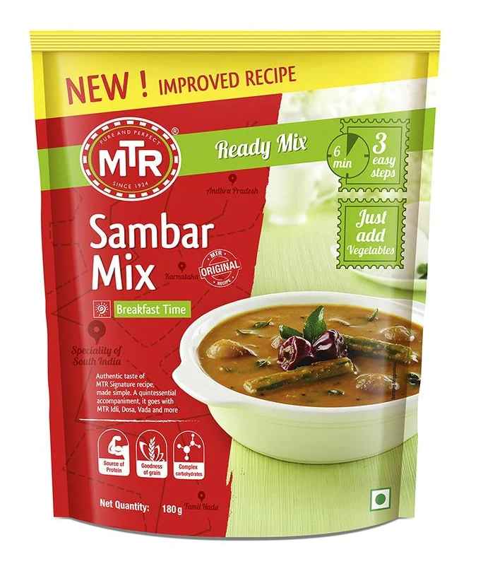 MTR:Sambar (Soup)  Instant Mix