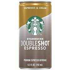 Starbucks Doubleshot Espresso And Cream