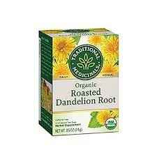 Traditional Medicinals:Herbal Tea  Organic Roasted Dandelion Root