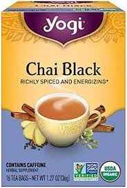 Yogi Tea Tea Chai Black