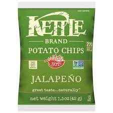 Kettle Brand Hot! Jalapeno Potato Chips