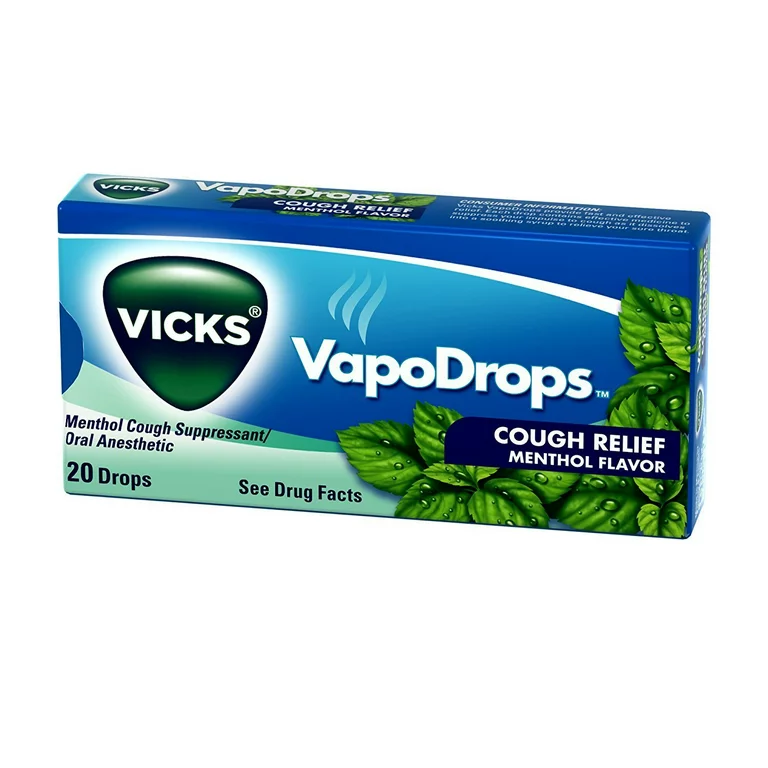 Vicks Drops Menthol Cough Relief  