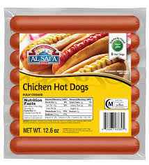 Al Safa Halal Chicken Hot Dogs 