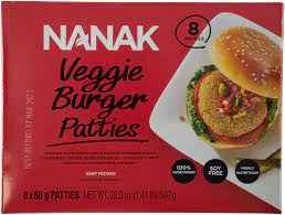 Nanak Veggie Burger Patties