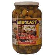 Mid East Green Olives