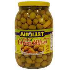 Mid East Green Olives