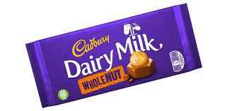 CADBURY DAIRY MILK WHOLE NUT