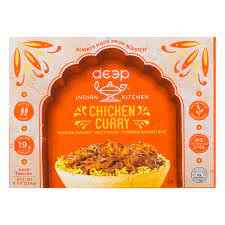 DEEP TANDOOR CHEF CHICKEN CURRY W/RICE