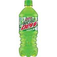 MTN DEW DIET PLASTIC BOTTLE