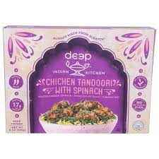 DEEP TANDOOR CHEF CHICKEN CURRY W/SPINACH