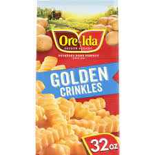 ORE IDA GOLDEN CRINKLES FRENCH FRIED POTATO