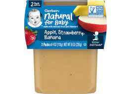 GERBER APPLE BANANA STRAWBERY
