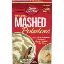 BETTY CROCKER MASHED POTATO BUDS