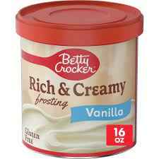 BETTY CROCKER FROSTING CREAMY VANILA