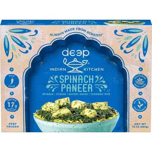 DEEP FROZEN SPINACH PANEER