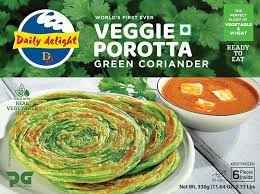 Veggie Porotta Green Coriander