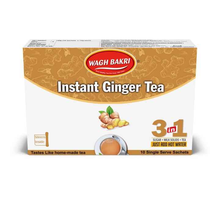 Wagh Bakri Instant Ginger Tea Sweetened