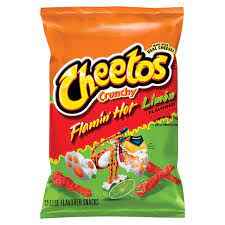 Flamin Hot Limon Cheetos 