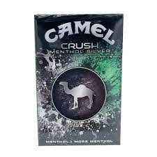 Camel Crush Menthol. Silver