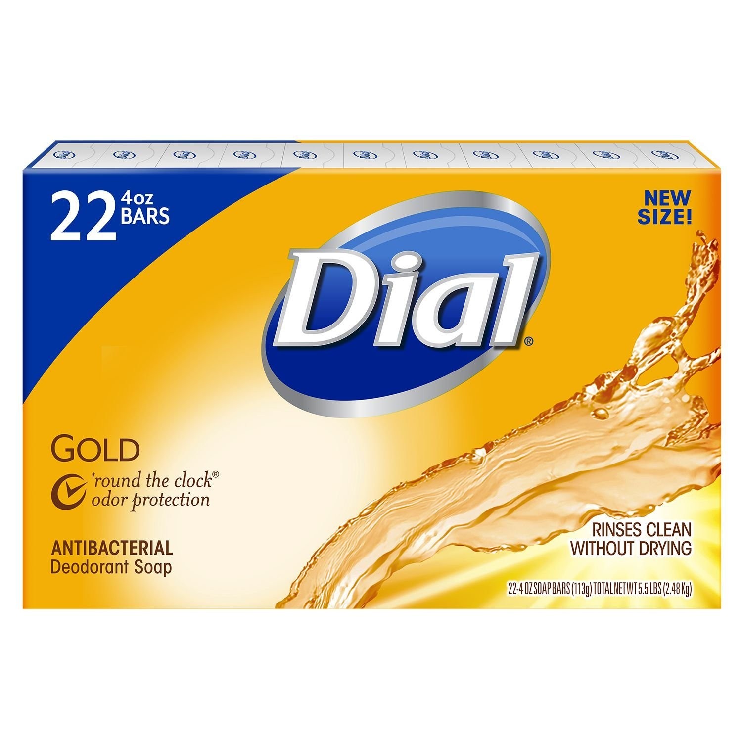 Dial Dial Antibacterial Deodorant Soap Gold 22 Count