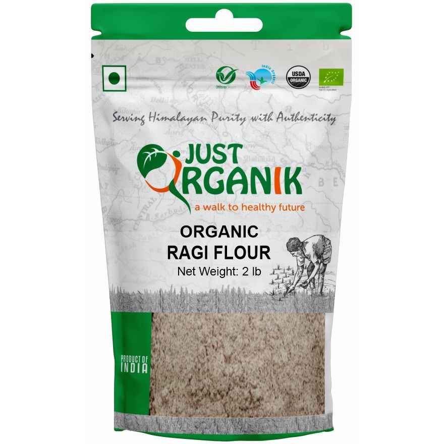 JUST ORG RAGI FLOUR