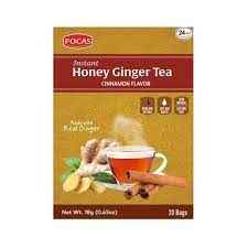 Pocas Instant Honey Ginger Tea Cinnamon Flavor