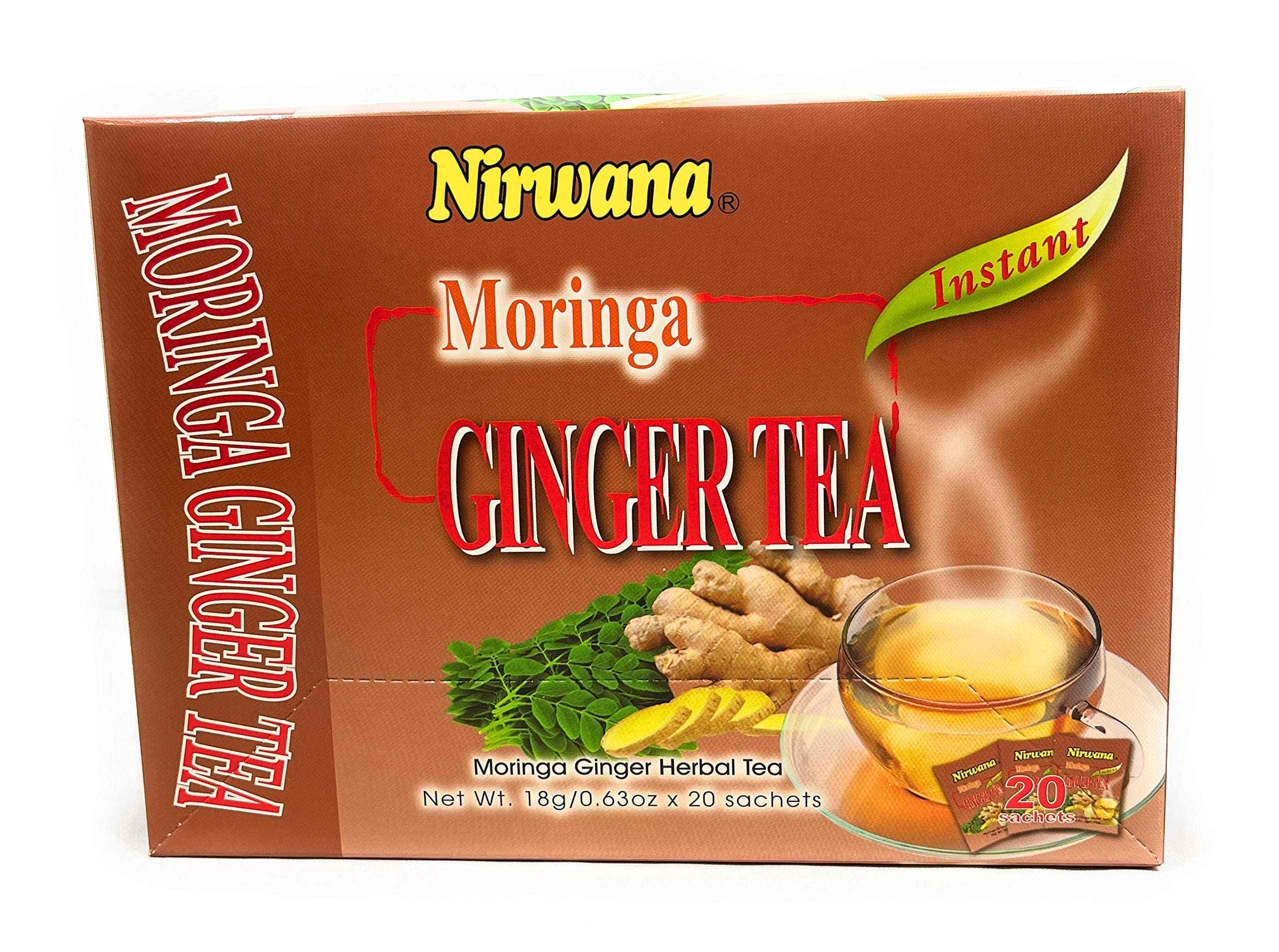 NIRWANA MORINGA GINGER TEA