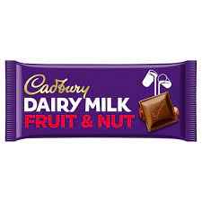 Cadbury Fruit & Nut Chocolate