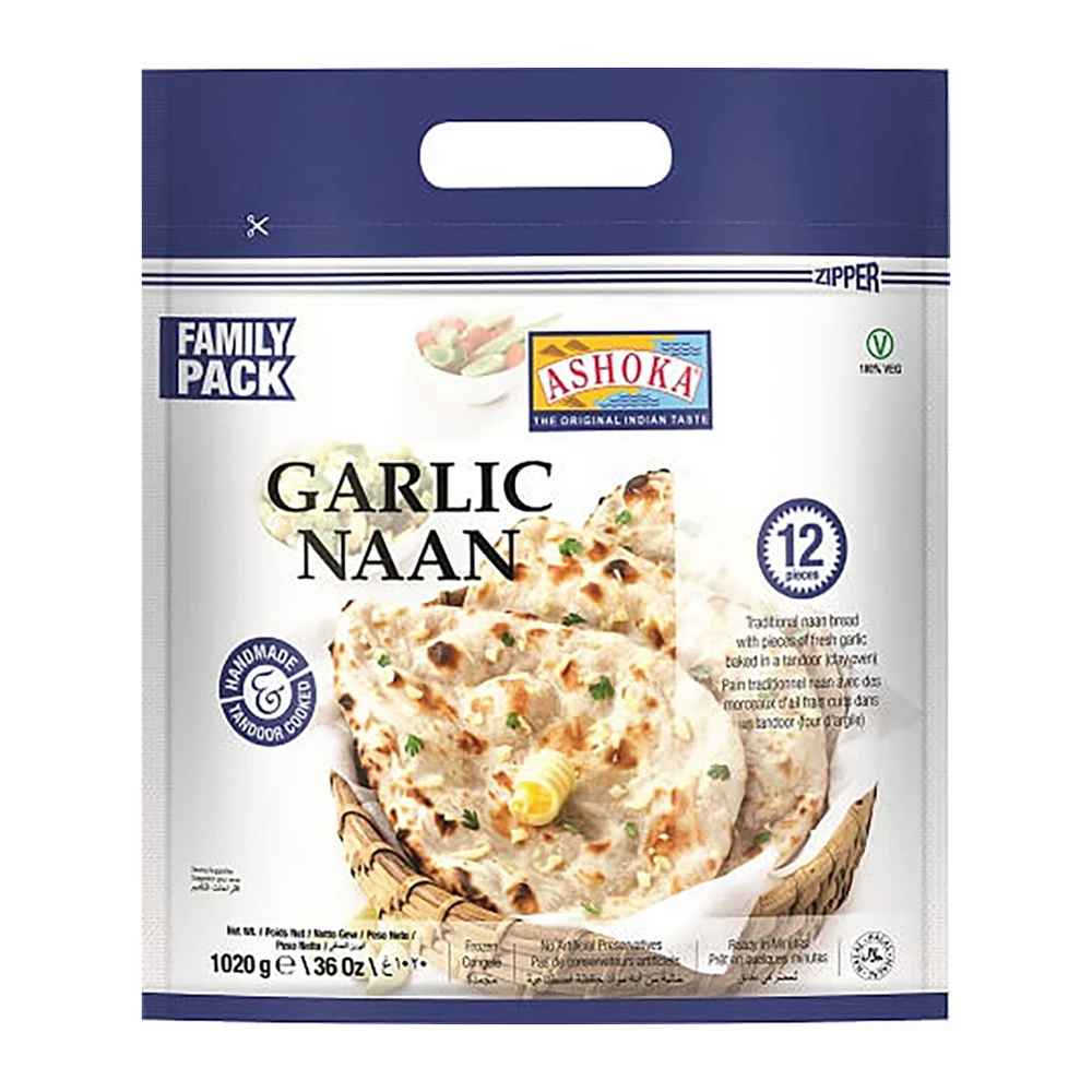 Ashoka Garlic Naan Family Pack 