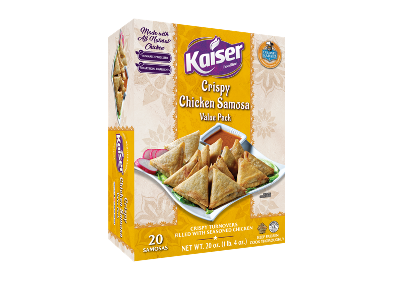 Kaiser Crispy Chicken Samosa Value Pack