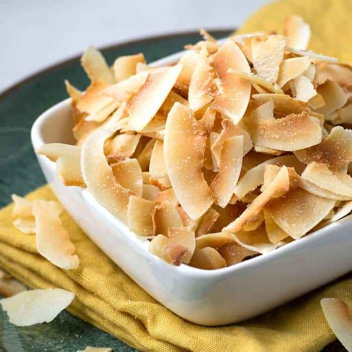 KALUSTYANS TOASTED COCONUT CHIPS UNSWEETENED 1 Lbs