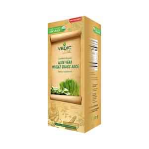 Vedic Org Aloe Wheat Juice