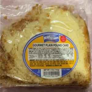 Gourmet Plain Pound Cake  
